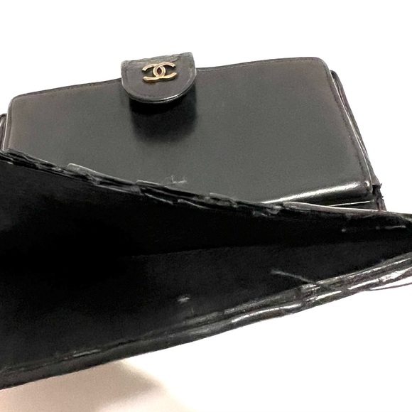 👜 CHANEL Diamond Stitched Long Wallet - Vintage - Picture 11 of 11